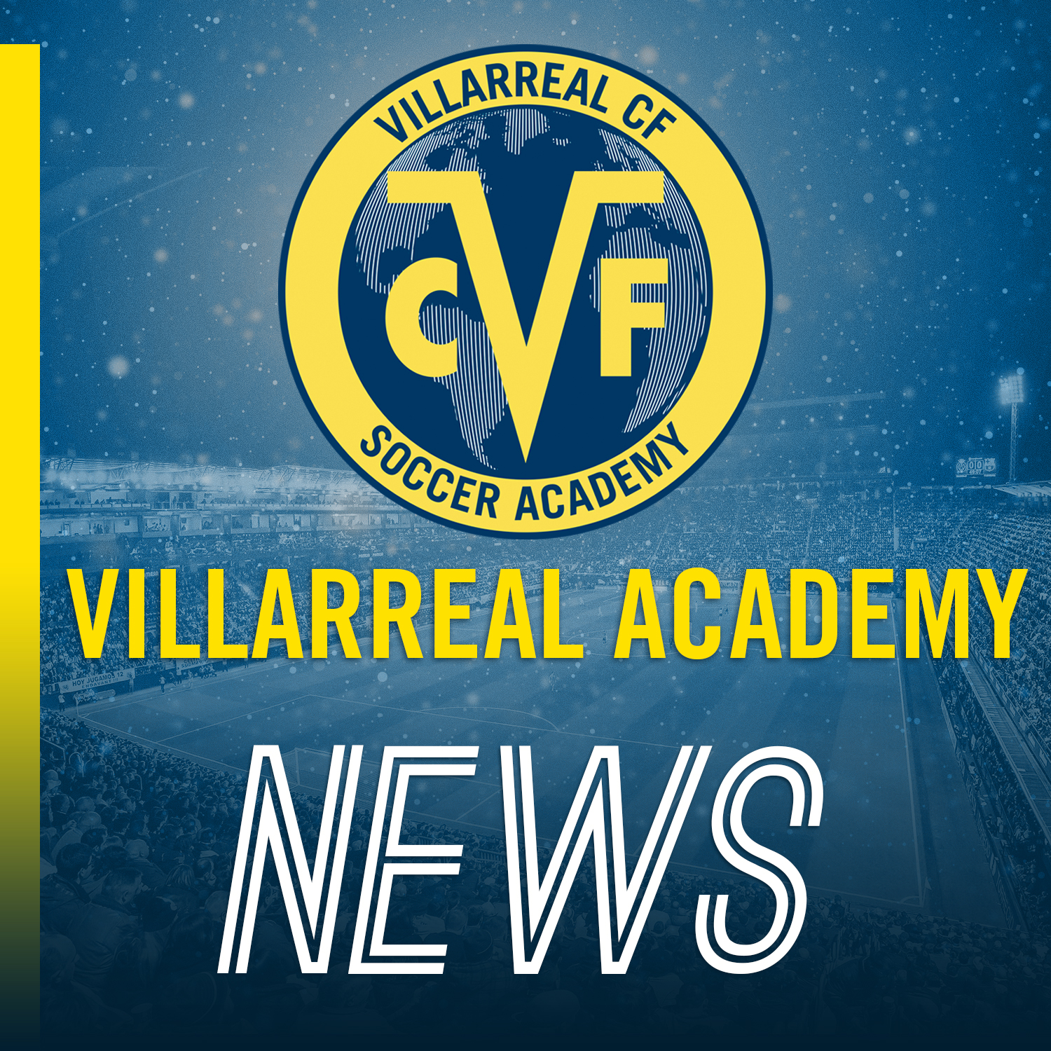 Villarreal Academy News button